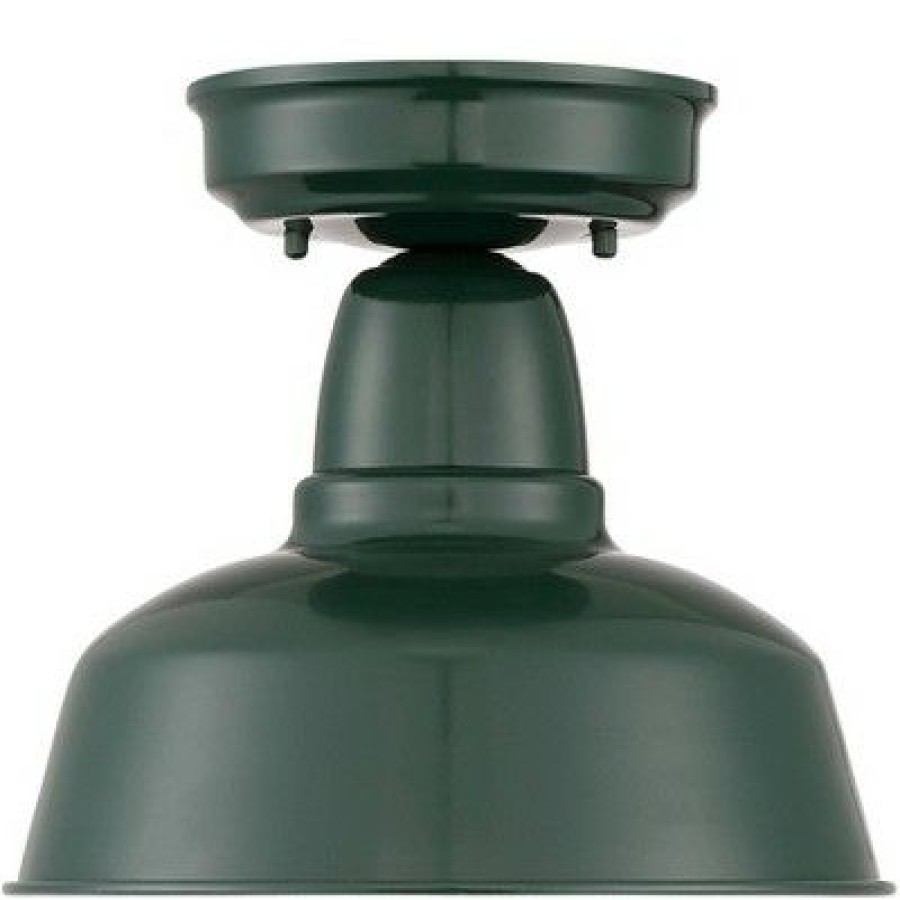 * | Hot Sale John Timberland Rustic Outdoor Ceiling Light Fixture Urban Barn Dark Green 10 1/4 For Exterior House Porch Patio