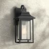 * | Wholesale John Timberland Rustic Outdoor Wall Light Fixture Painted Bronze 17 3/4 Seeded Clear Glass Lantern For House Porch Patio Deck