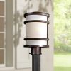 * | Budget Minka Lavery Bay View Collection 12 1/4 High Bronze Post Mount Light