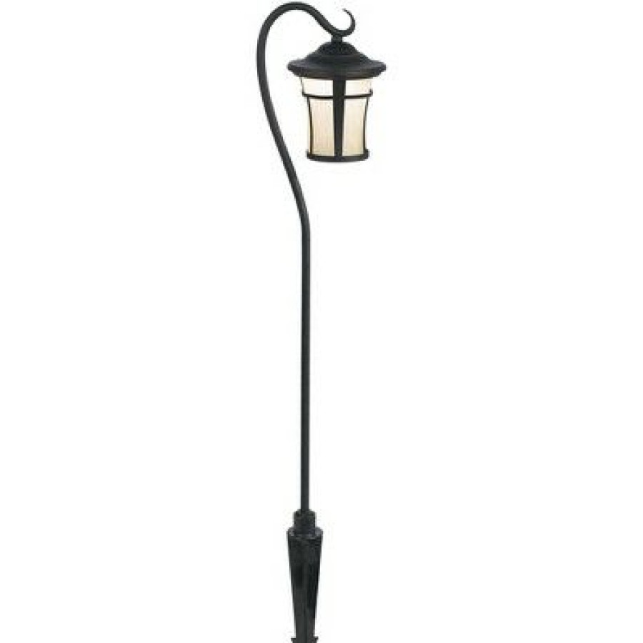 * | Budget John Timberland Carriage Textured Black 10-Piece Led Path W/ Flood Light Set