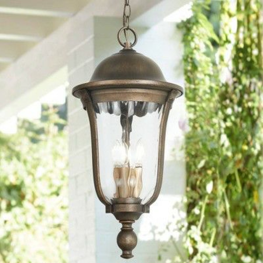 * | Best Sale Minka Lavery Havenwood 25 1/4 H Tavira Bronze And Silver Outdoor Hanging Light