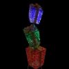 * | Promo Northlight 73 Led Lighted Shimmering Snowflake Stacked Gift Boxes Outdoor Decoration