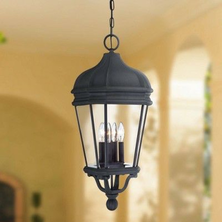 * | Wholesale Minka Lavery Harrison 28 3/4 High Black Hanging Outdoor Light