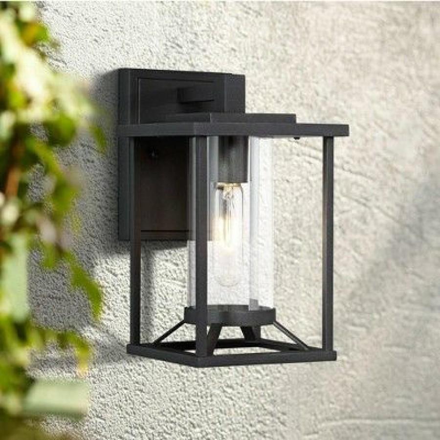 * | Top 10 Minka Lavery Trescott 11 1/2 High Black Outdoor Wall Light