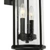 * | Brand New Feiss Dakota 20 High Espresso Outdoor Wall Light