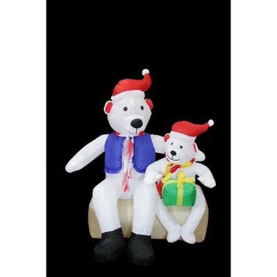 * | Coupon Northlight 4 Inflatable Polar Bear Family Lighted Christmas Yard Art Decor