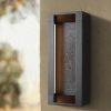 * | Discount Feiss Mattix 14 1/2 High Bronze Led Outdoor Wall Light