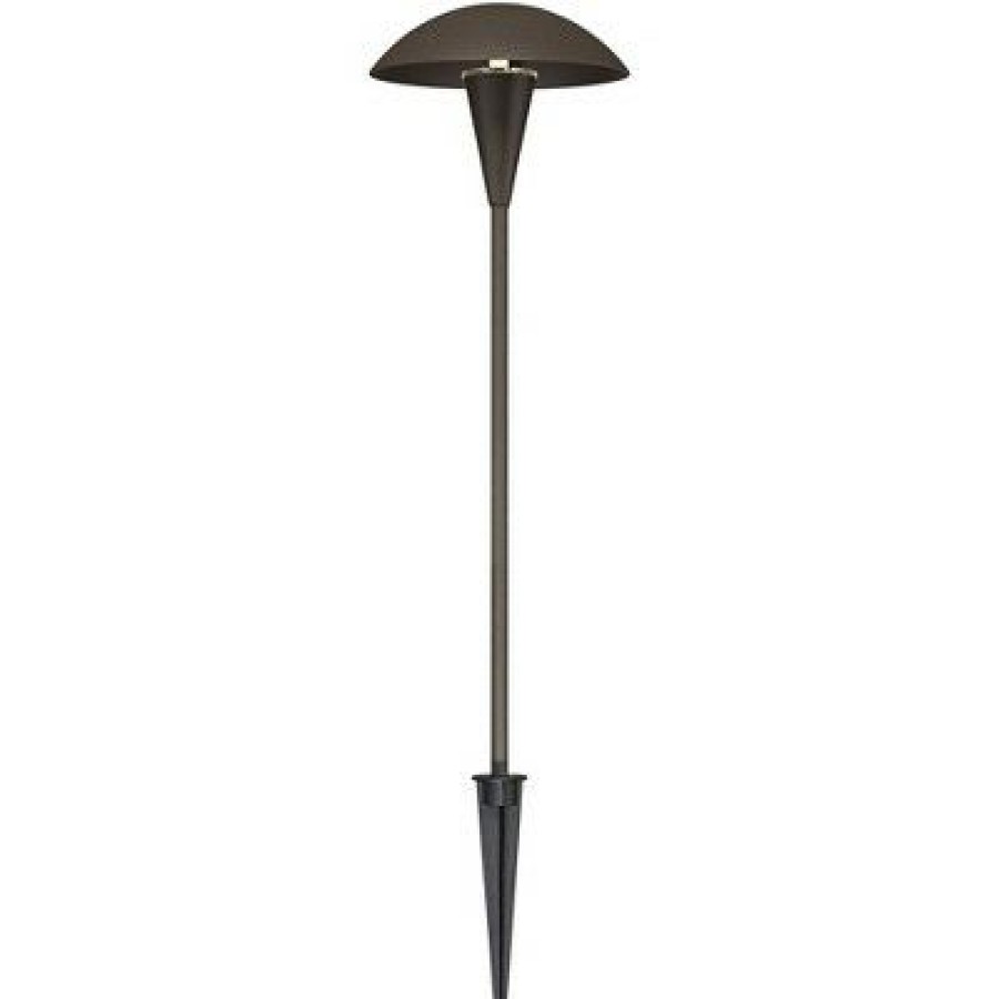 * | Best Reviews Of John Timberland 4 Pack Large Mushroom Bronze Led Landscape Path Light