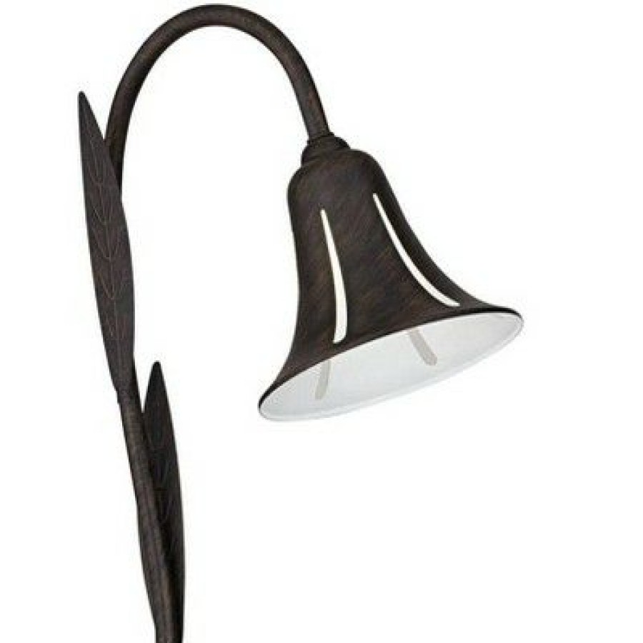 * | Flash Sale John Timberland Tulip Dark Rust 8-Piece Led Landscape Path Light Set