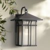 * | Top 10 John Timberland Mission Outdoor Wall Light Fixture Painted Bronze 16 1/2 Seeded Clear Glass Lantern For House Porch Patio Deck