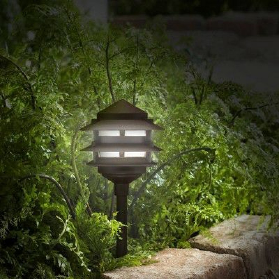 * | Cheap John Timberland Pagoda 12-Piece Complete Outdoor Led Landscape Lighting Set