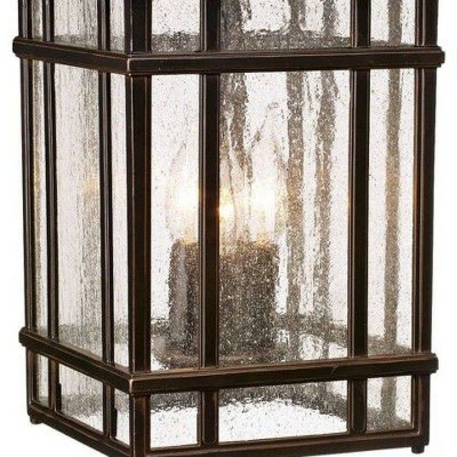 * | Best Deal Kathy Ireland Sierra 16 1/2 H Bronze Outdoor Hanging Light