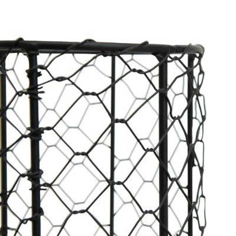 * | Brand New Black Metal Candle Holder Foreside Home & Garden