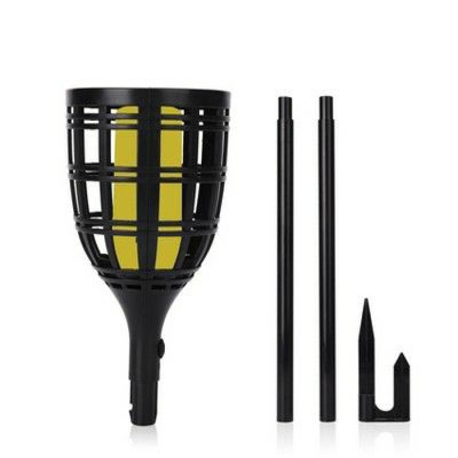 * | Deals 2Pk Led Solar Torch Light Techko Maid