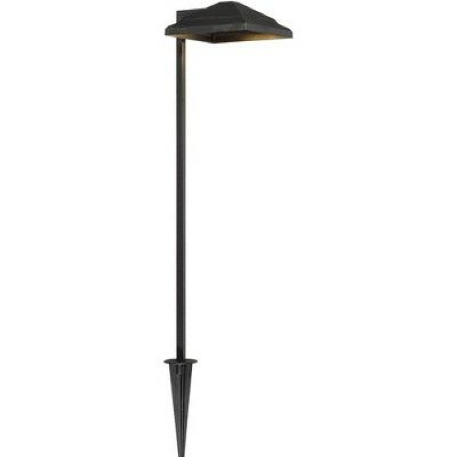 * | Best Deal John Timberland Basset Textured Black 8-Piece Led Landscape Path Light Set