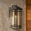 * | Hot Sale Kathy Ireland J Du J Sierra Craftsman 16 1/2 High Outdoor Wall Light