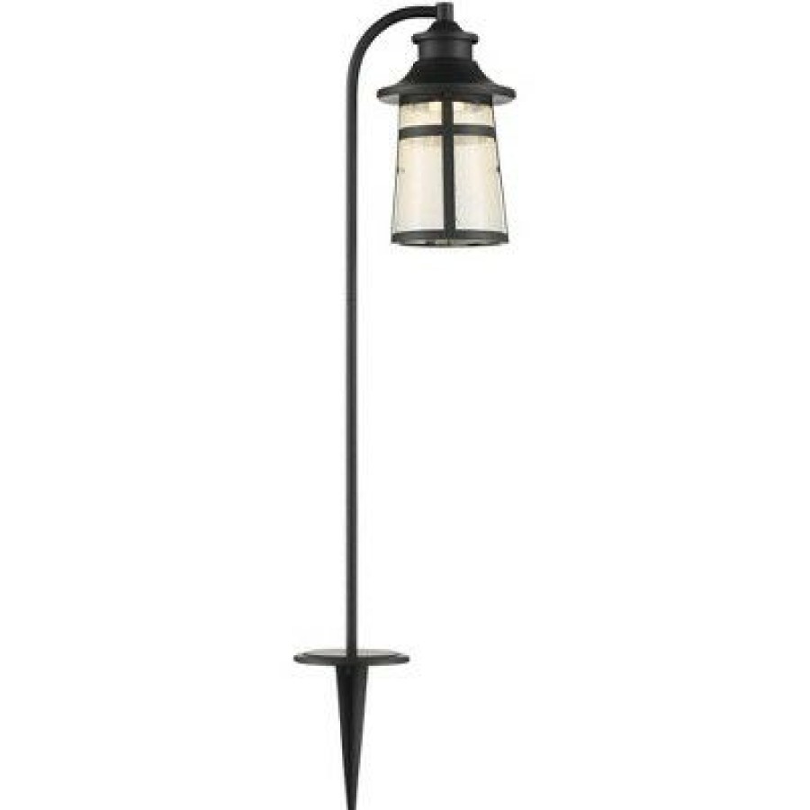 * | Brand New John Timberland Clement Black 8-Piece Led Landscape Path And Flood Light Set