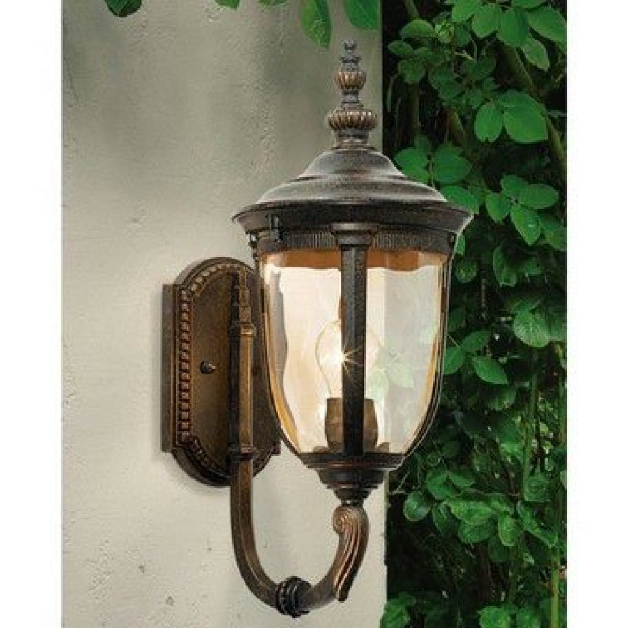 * | Deals John Timberland Bronze Outdoor Wall Light Vintage Curved Arm Sconce Fixture For Exterior House Patio Porch