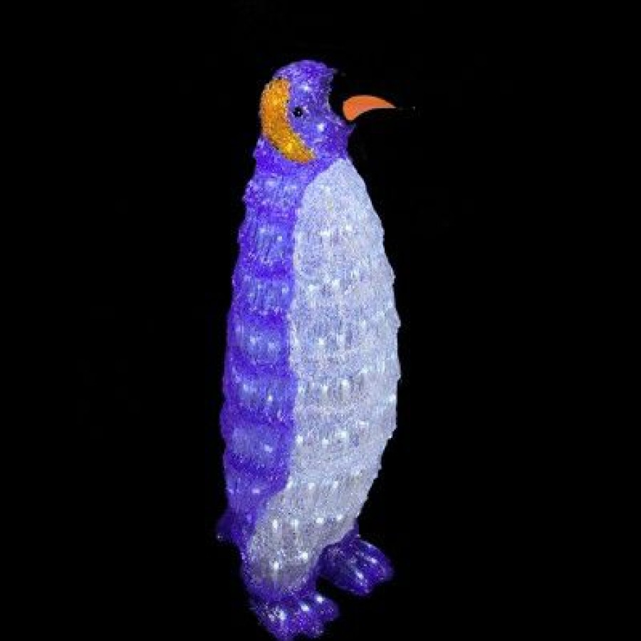 * | Deals Northlight 24.5 Lighted Commercial Grade Acrylic Penguin Christmas Display Decoration