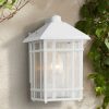 * | Best Sale Kathy Ireland Sierra Craftsman 11 High White Outdoor Wall Light