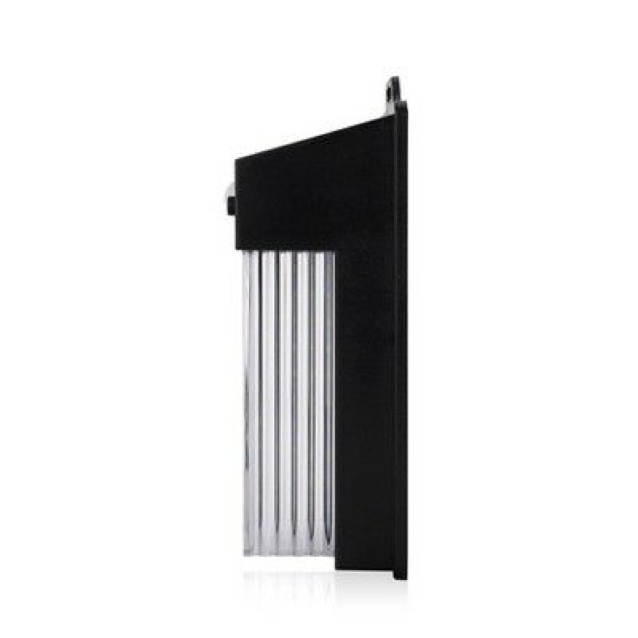 * | Outlet 2Pk Led Solar Rectangular Motion Sensing Wall Light Techko Maid