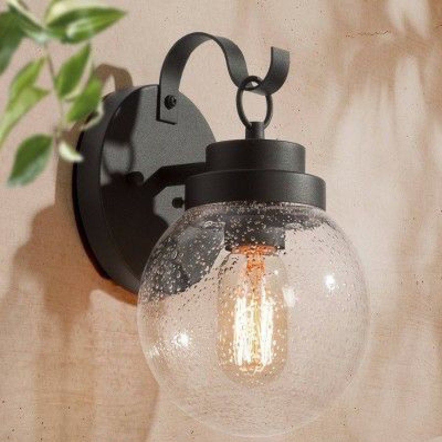 * | Hot Sale Metal/Glass Globe Outdoor Wall Lamp Lnc