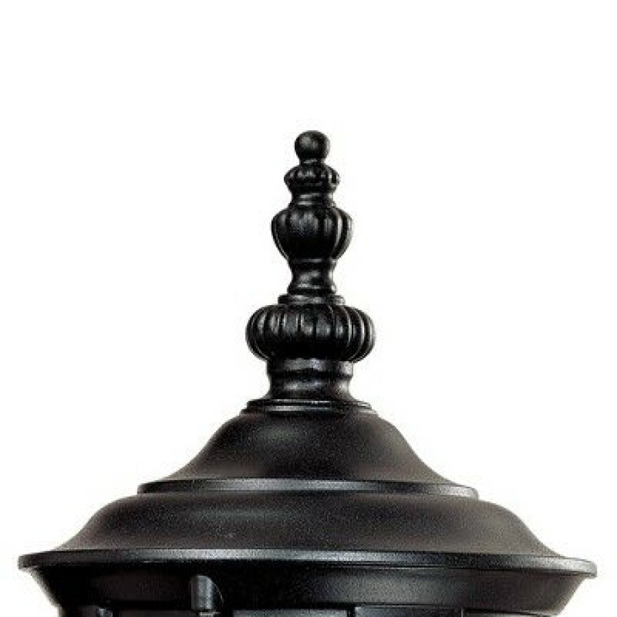 * | Best Pirce John Timberland Traditional Outdoor Wall Light Fixture Texturized Black Upbridge 16 1/2 Clear Hammered Glass For Exterior House