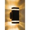 * | Flash Sale Greenlighting 800 Lumen Hard Wired Ac 110-130V Rectangle Up/Down Outdoor Wall Light -Black Sconce, 1Pack