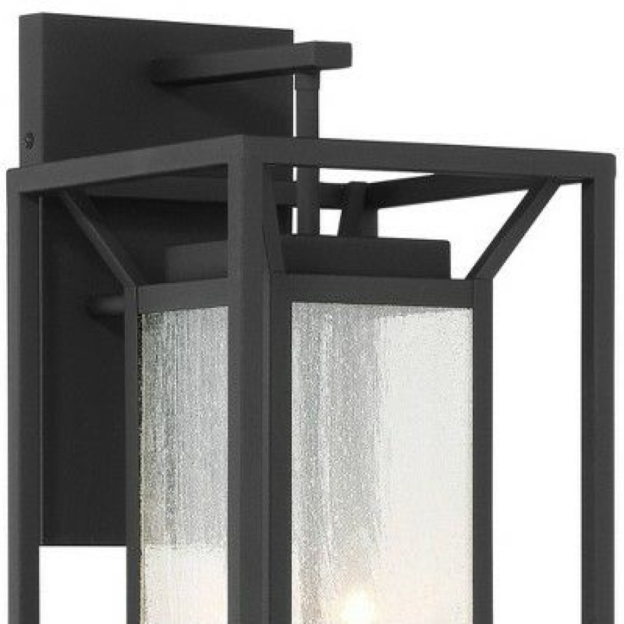 * | Budget Minka Lavery Harbor View 21 High Sand Coal Outdoor Wall Light