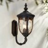 * | Discount John Timberland Outdoor Wall Light Fixture Bronze 21 Hammered Glass Sconce For House Deck Patio