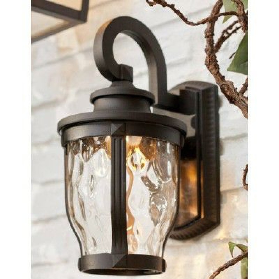 * | Wholesale Minka Lavery Merrimack 12 1/4 High Black Led Outdoor Wall Light