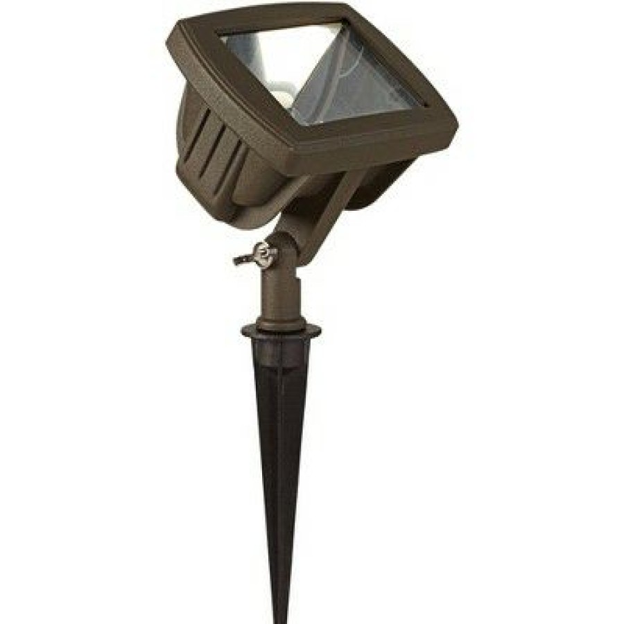 * | Buy Kathy Ireland Jardin Du Jour Bronze 8-Piece Led Path And Flood Light Set