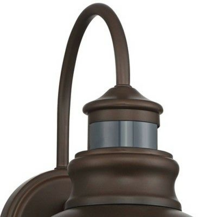 * | Best Reviews Of John Timberland Industrial Outdoor Wall Light Fixture Urban Barn Oiled Bronze 14 Round Cage Motion Security Sensor For House Porch Patio