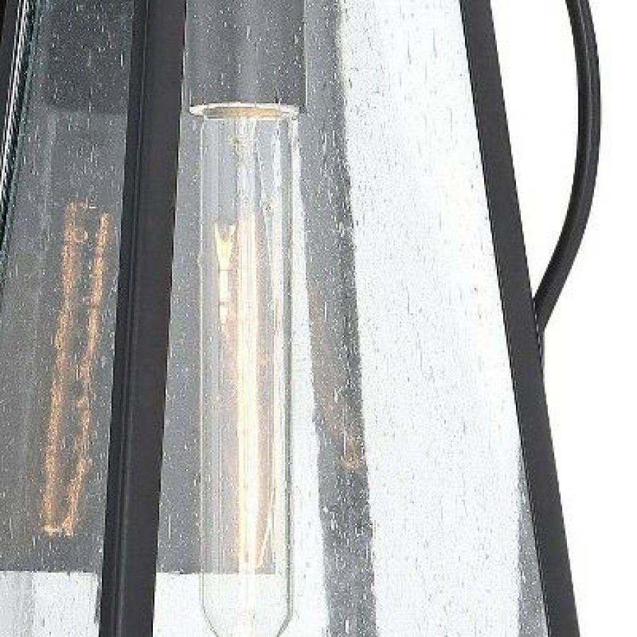 * | Discount Minka Lavery Halder Bridge 14 1/2 High Sand Black Outdoor Wall Light