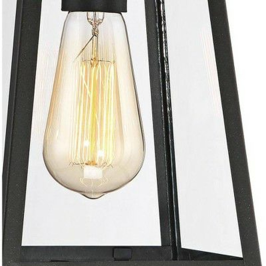 * | Best Pirce John Timberland Modern Outdoor Ceiling Light Fixture Mystic Black 6 Clear Glass Damp Rated For Exterior House Porch Patio