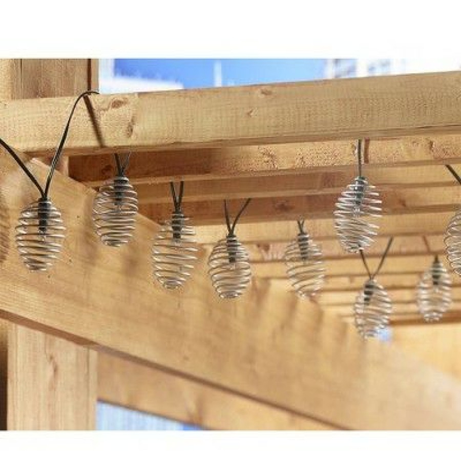 * | Best Deal Led Solar String Lights Silver Smart Solar