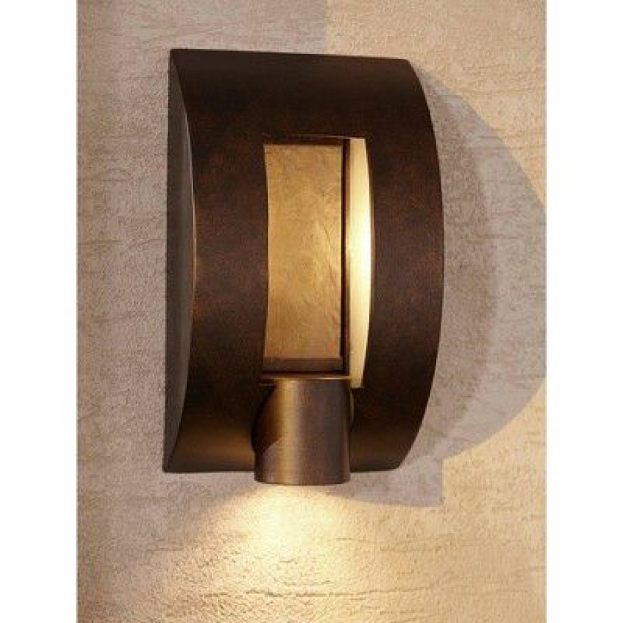 * | Best Pirce Franklin Iron Works Modern Outdoor Wall Light 12 Inch Exterior Bronze Fixture Downlight For House Patio Porch Deck