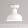 * | Cheap John Timberland Farmhouse Outdoor Ceiling Light Fixture Urban Barn White Metal 10 1/4 For Exterior House Porch Patio