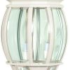 * | Coupon 3 Light Outdoor Post Lantern With Beveled Glass Shade White Aurora Lighting