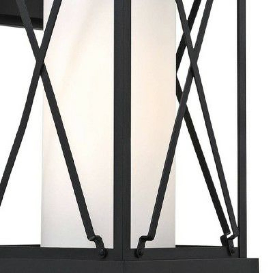 * | Best Sale Minka Lavery Lansdale 18 High Matte Black Outdoor Wall Light