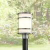 * | Best Pirce Minka Lavery Bay View Collection 12 1/4 High Steel Post Light