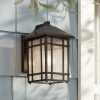 * | Cheap Kathy Ireland Sierra Craftsman 11 High Bronze Outdoor Wall Light