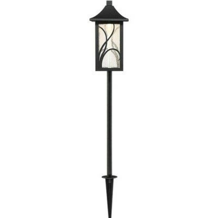 * | Hot Sale John Timberland Sleator Textured Black 8-Piece Led Path And Flood Light Set