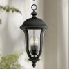 * | Best Sale John Timberland Traditional Outdoor Ceiling Light Hanging Black 20 Clear Glass For Exterior House Porch Patio Deck