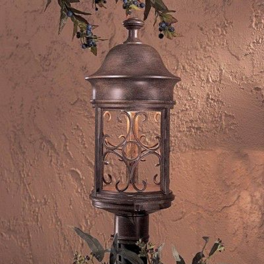 * | Coupon Minka Lavery Sage Ridge Collection 19 High Dark Sky Post Mount Light