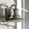 * | Deals Feiss Redding Station 9 3/4 H Silver Led Outdoor Wall Light