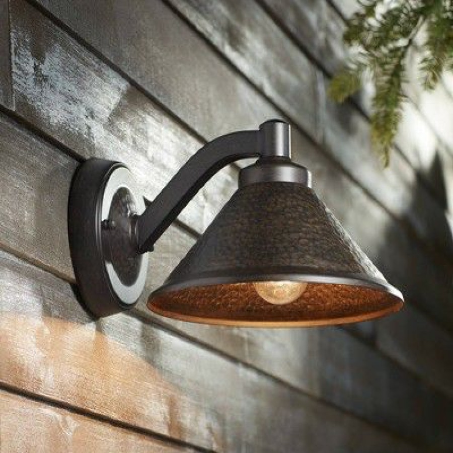 * | Best Sale Minka Lavery Kirkham 8 1/2 Wide Dark Sky Outdoor Wall Light