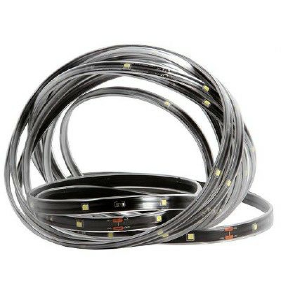 * | Coupon Northlight 18 Orange Led Outdoor Christmas Linear Tape Lighting Black Finish