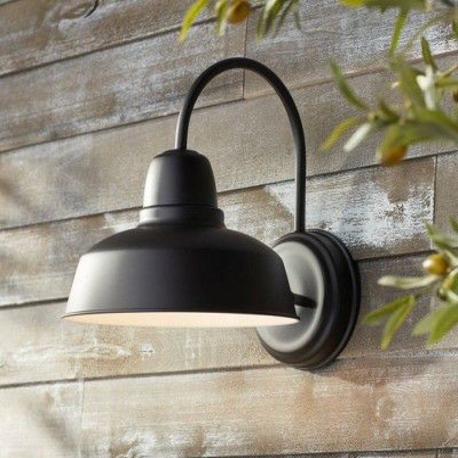 * | Promo John Timberland Rustic Outdoor Wall Light Fixture Urban Barn Farmhouse Black 13 For Exterior House Porch Patio