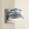 * | New John Timberland Modern Outdoor Wall Light Fixture Led Galvanized Steel 5 Non Glass Dark Sky For Exterior House Porch Patio Barn